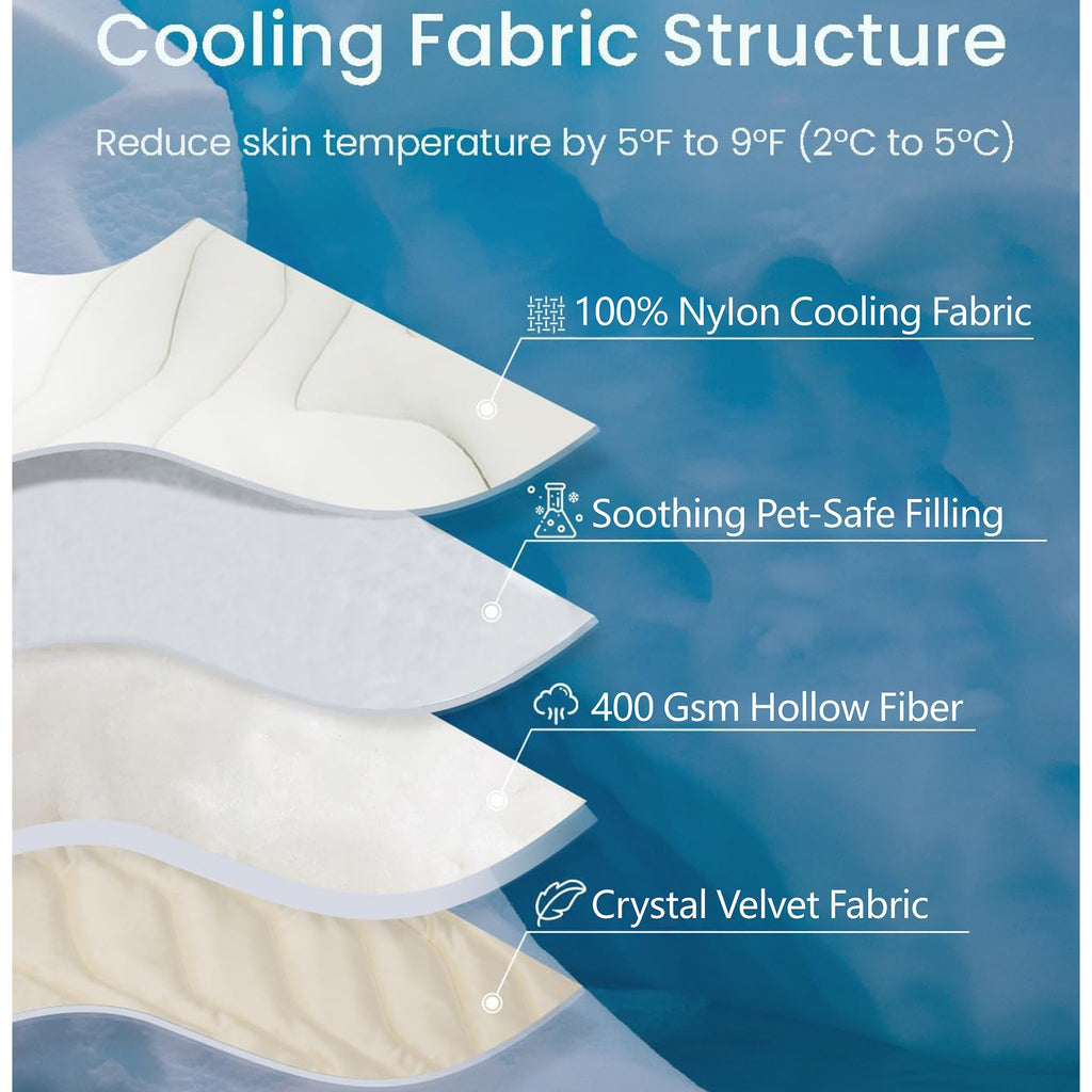 All-Season Cooling Ice Silk Pet Mat