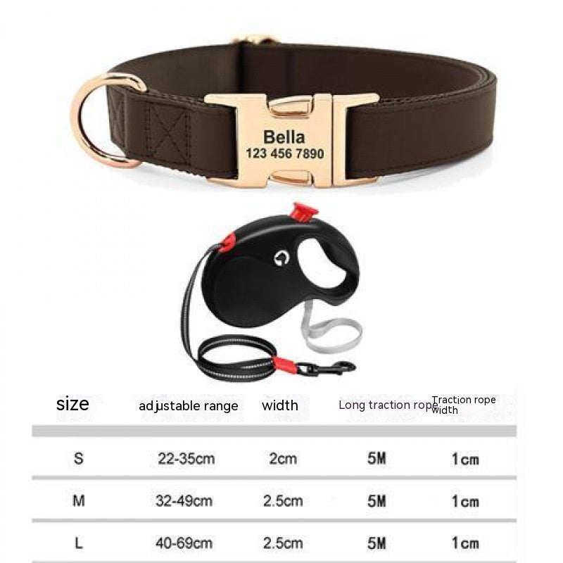 Gold Anti-Loss Dog Tag for Pets