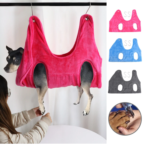 Pet Grooming Hammock for Dogs and Cats (One Piece)