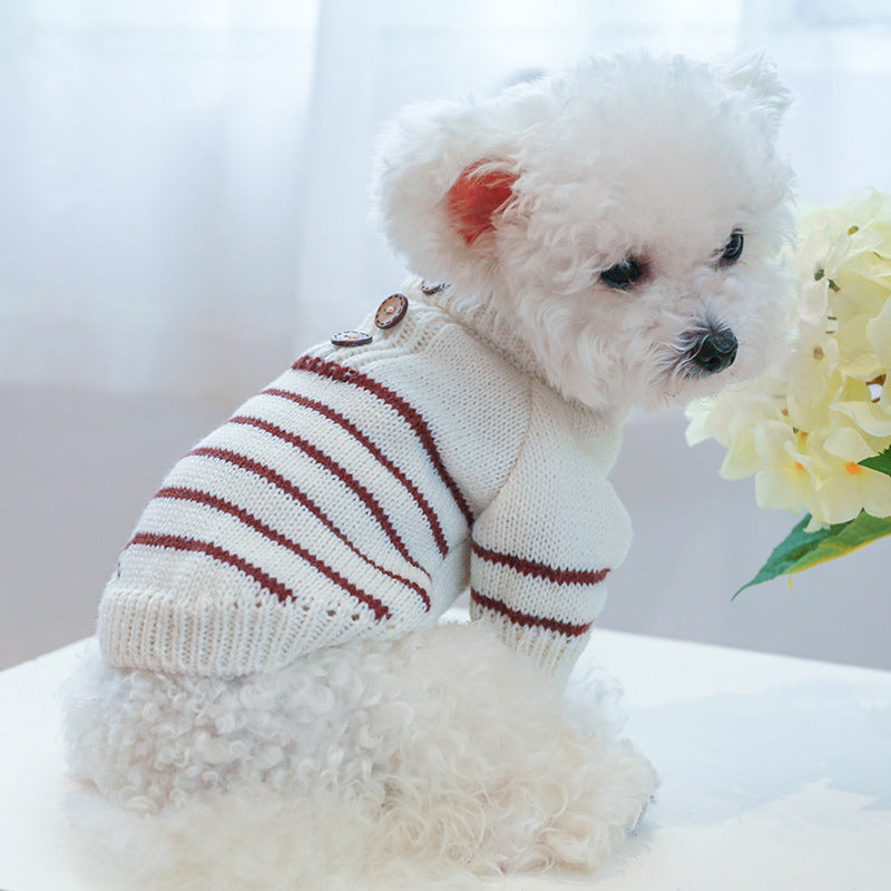 Dog and Cat Two-Piece Warm Clothing Set