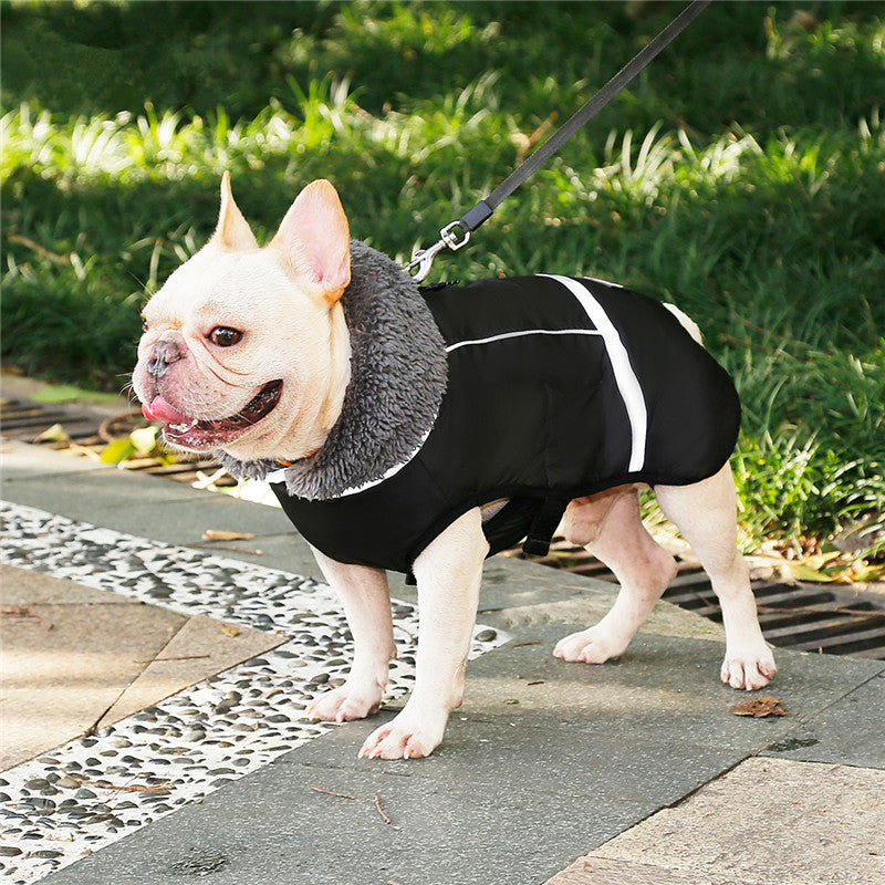 Thick Warm Vest for Medium to Large Dogs, Autumn/Winter