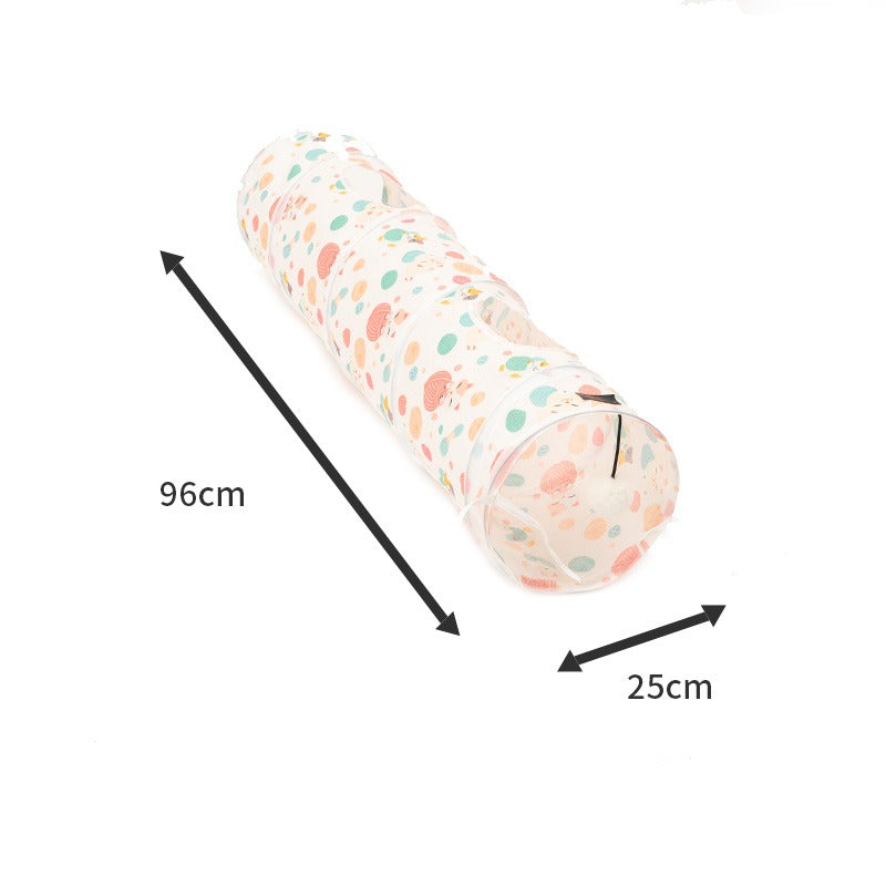 Cat Crawling Play Tunnel