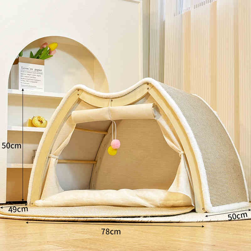 Sisal Cat Scratch Tent