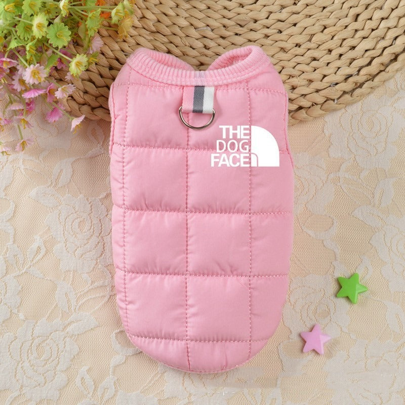 New Fleece-Lined Pet Dog Clothing