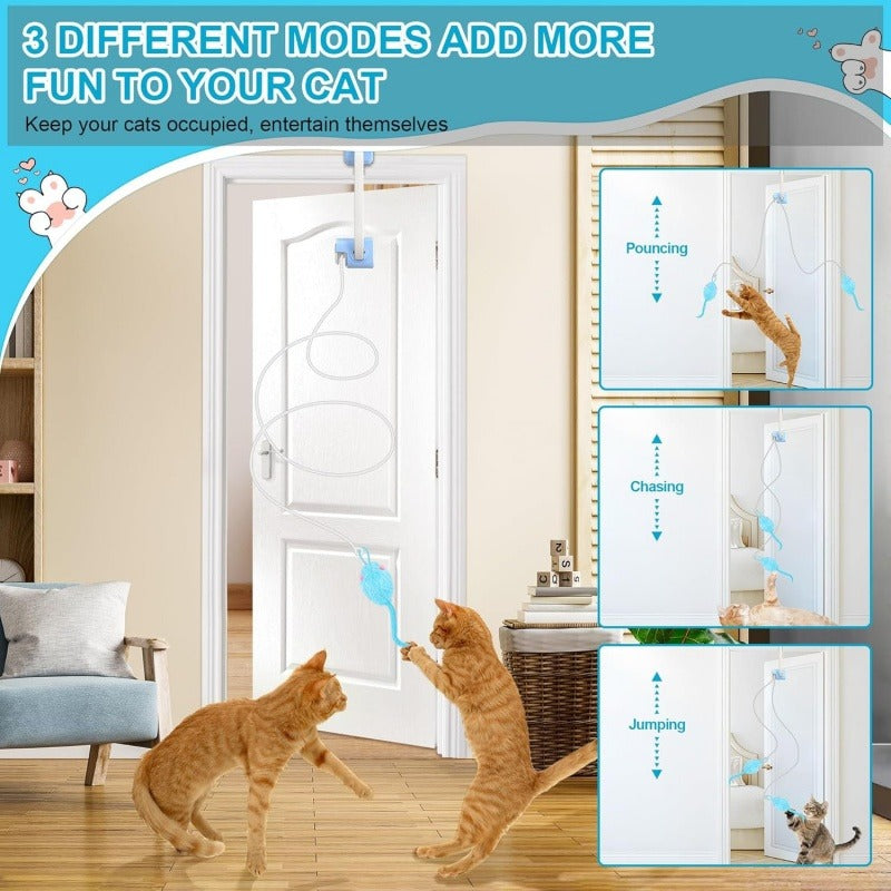 Rechargeable Electric Remote Cat Teaser Toy