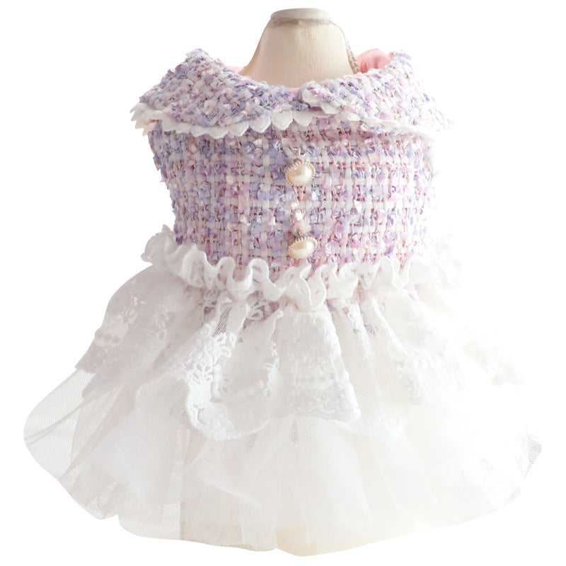 Fragrant Wind Lace Tutu Skirt for Small Dogs