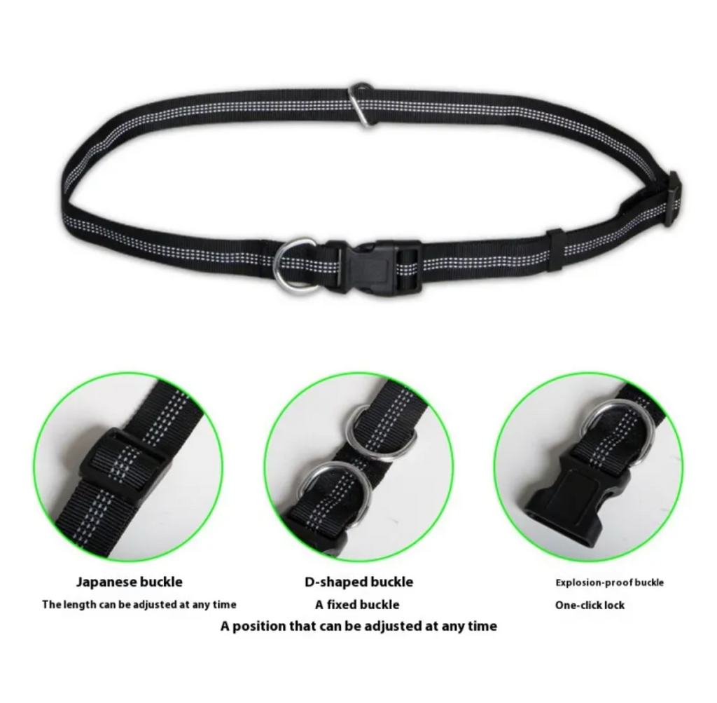 Hands-Free Reflective Dog Leash