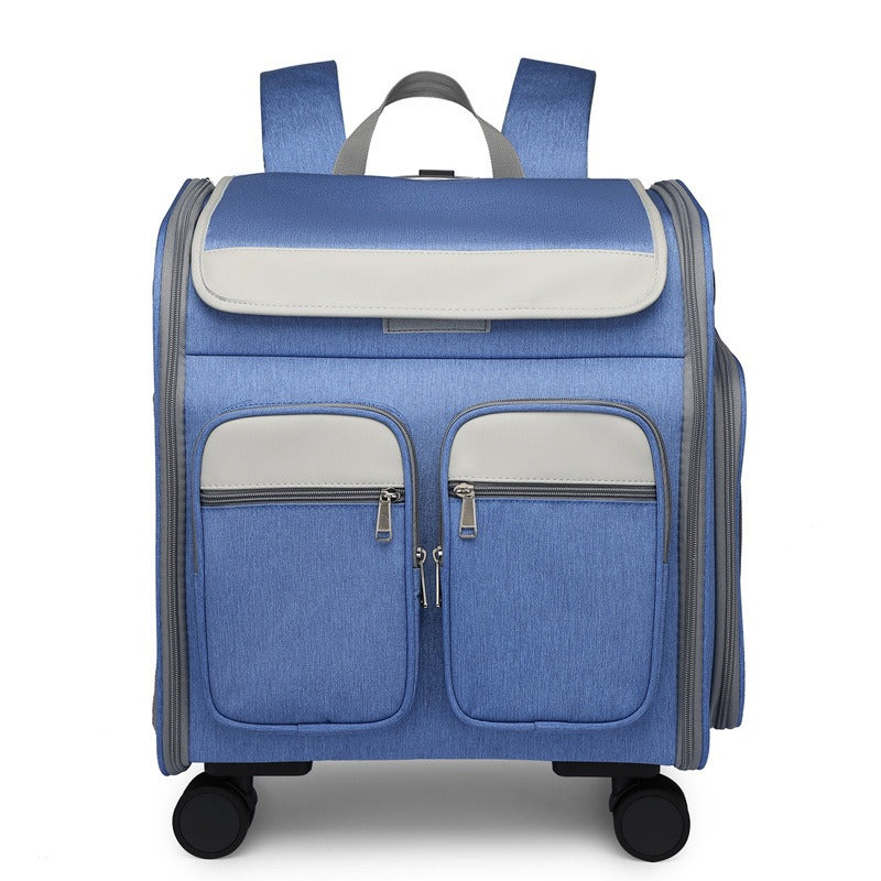 Folding Pet Trolley Bag