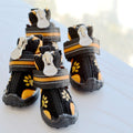 Printed Suede Cotton Shoes for Medium and Large Dogs