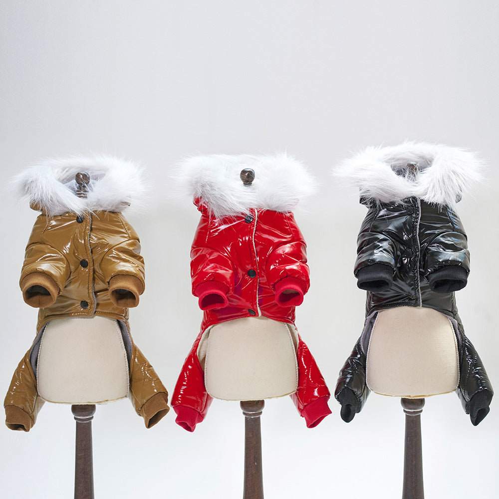 Thickened Cotton Padded Clothes with Four Legs