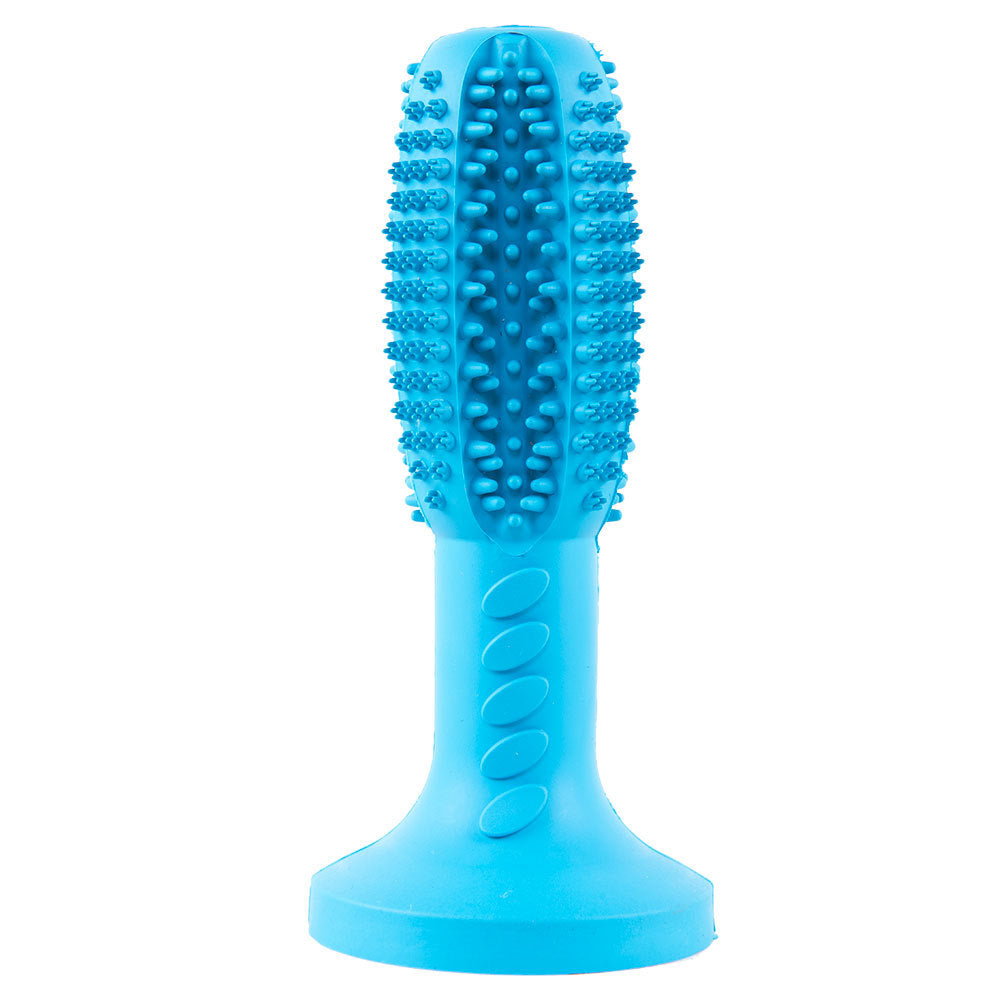 Dog Toothbrush and Molar Cleaning Stick Toy Device