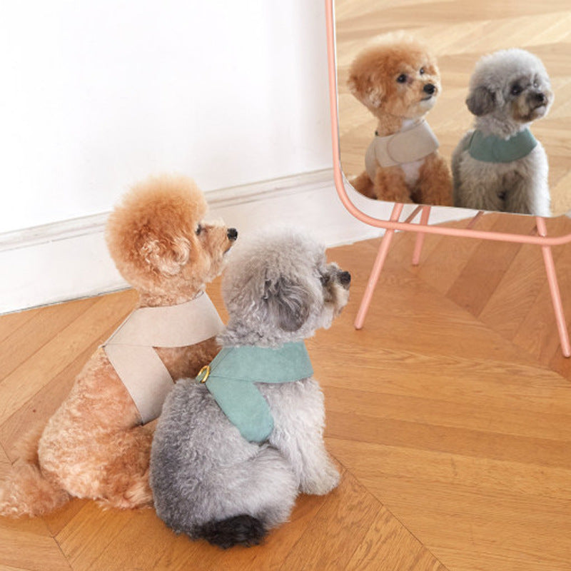 Cotton Woven Dog Leash with Chest Strap for Pets