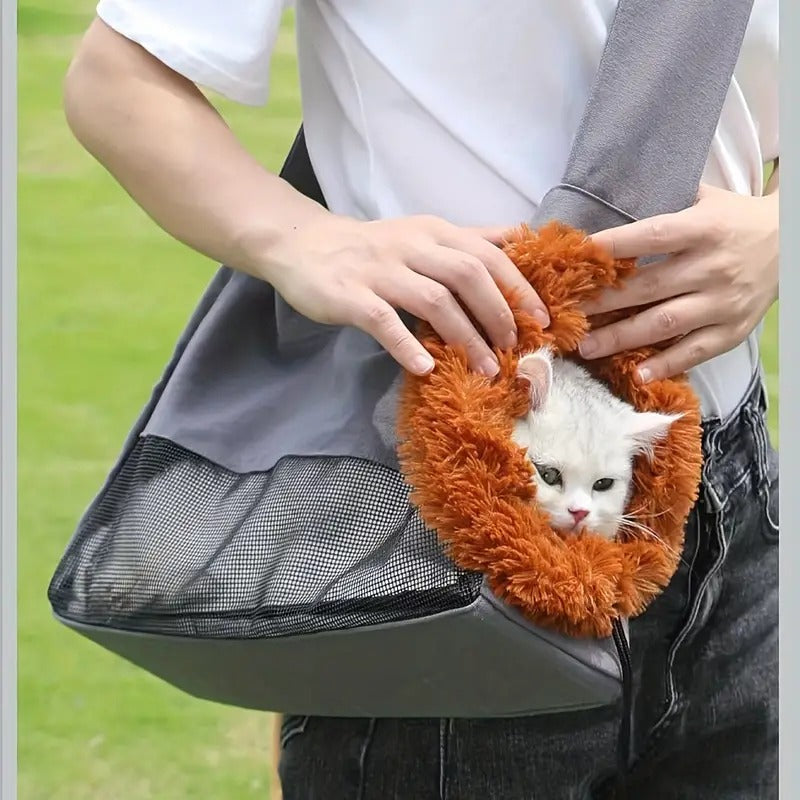Outcropping Cat Shoulder Messenger Travel Bag Supplies