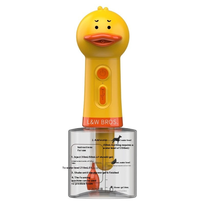 Yellow Duck Bubble Machine