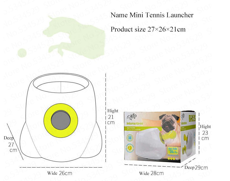 Automatic Dog Ball Launcher Toy