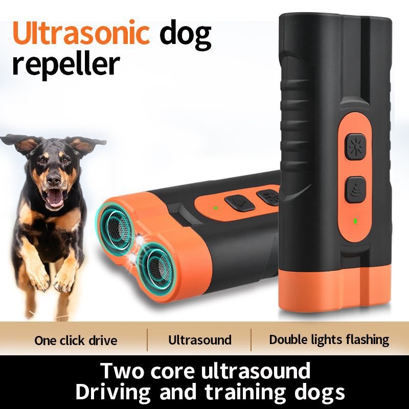 Ultrasonic Two-Head Dog Bark Stopper