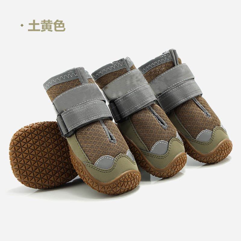 Breathable Dog Shoes for All Seasons - Golden Retriever & German Shepherd