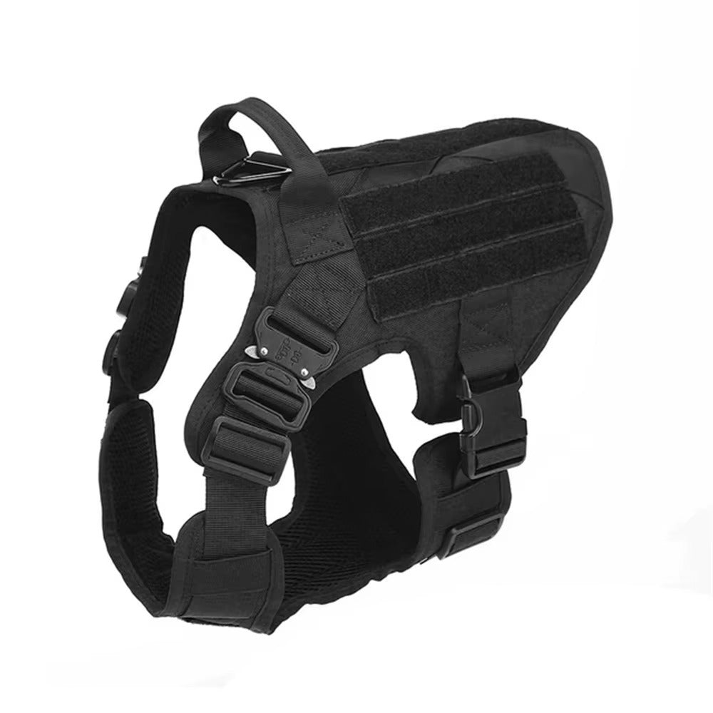 Nylon Camouflage Dog Harness and Leash Set