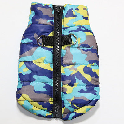 Waterproof Camouflage Dog Vest for Autumn/Winter