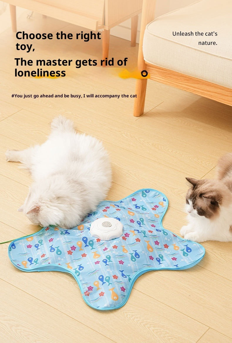 Electric Interactive Cat Toy Hunting Cover