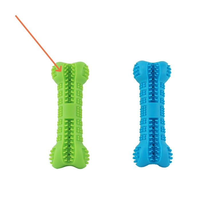 Pet Dog Silicone Bone Toothbrush Toy