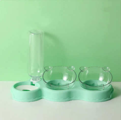 Automatic Cat Bowl with Water Dispenser