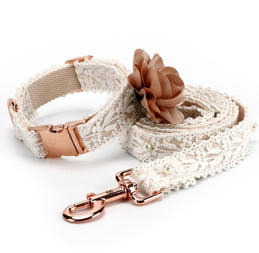 Lace Flower Pet Strap for Cats and Dogs