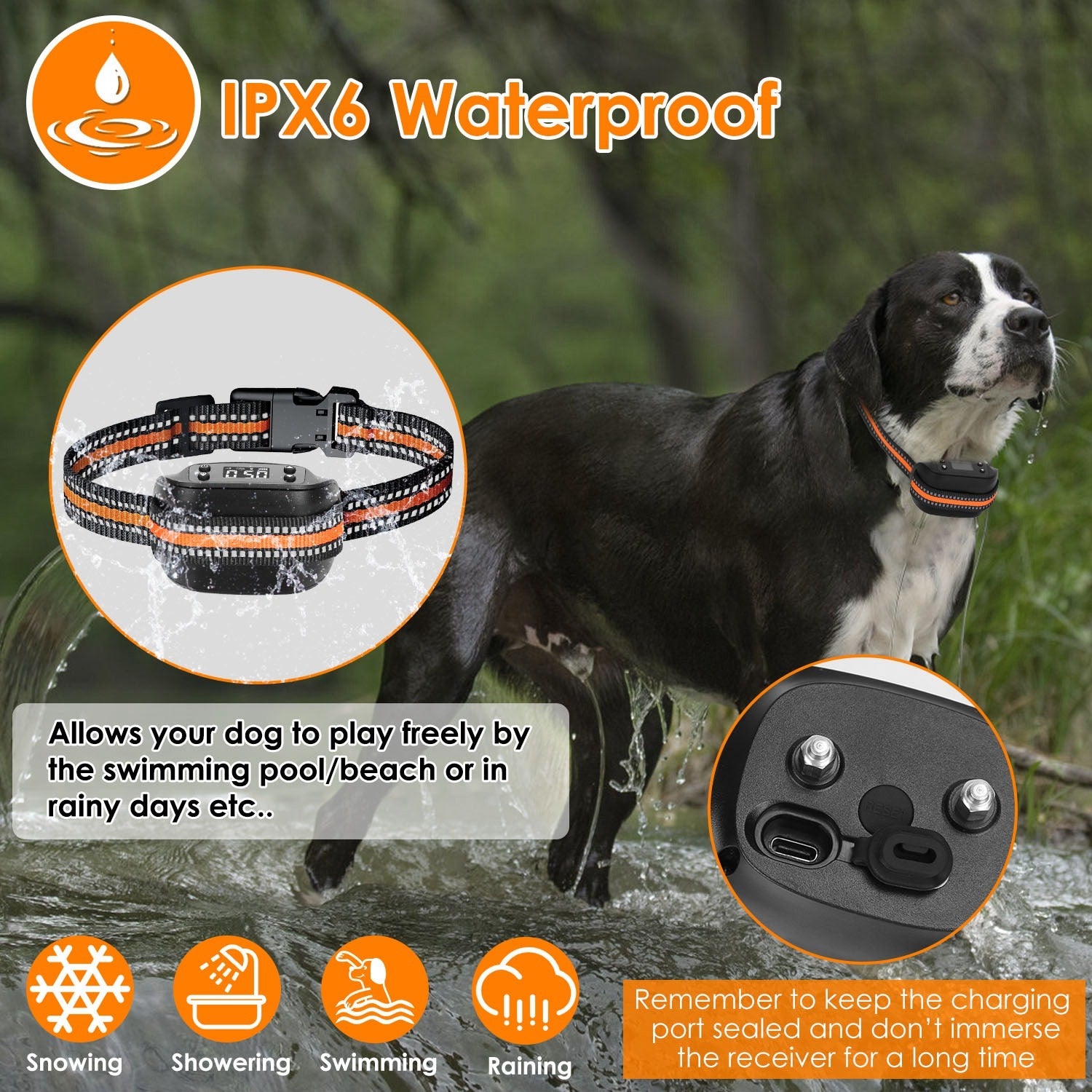 2-in-1 Dog GPS Fence and Tracker