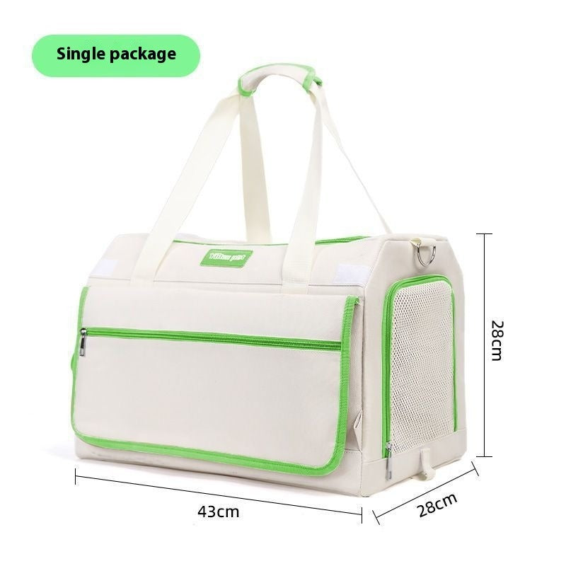 Portable Cat & Dog Travel Bag with Wheels