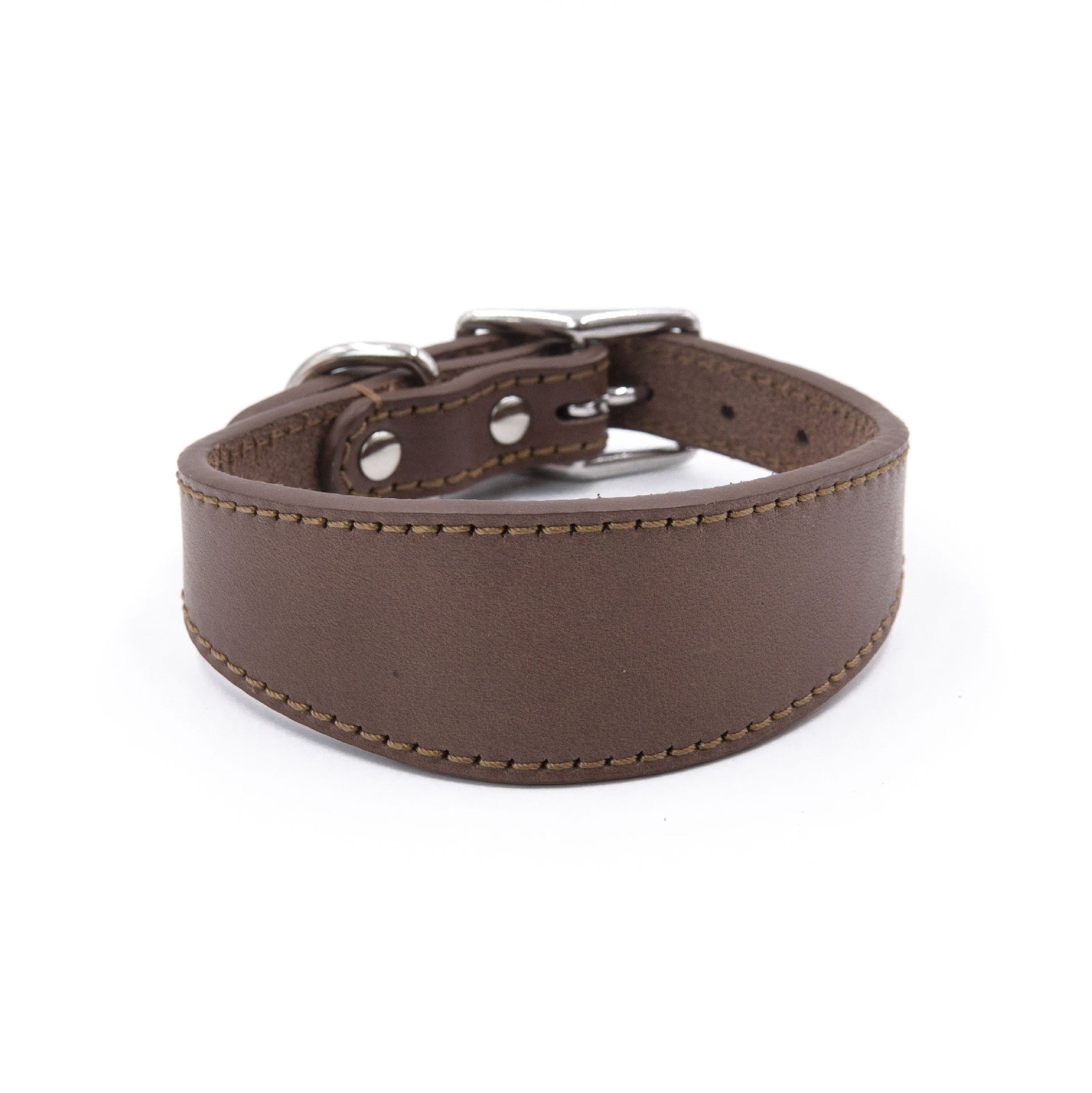 Real Leather Cowhide Dog Collar