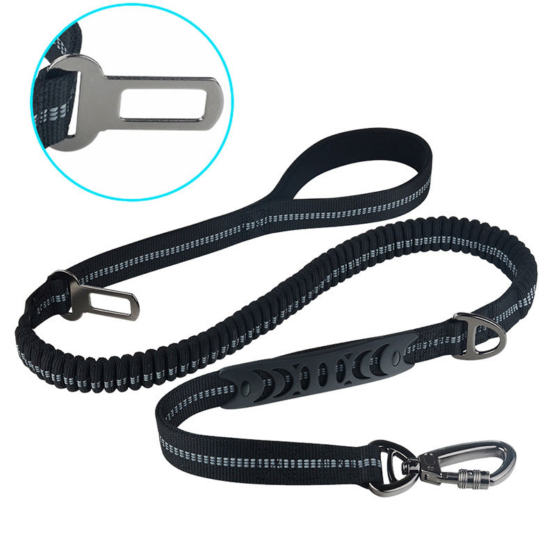 Cross-Border Dog Leash with Safety Features and Training