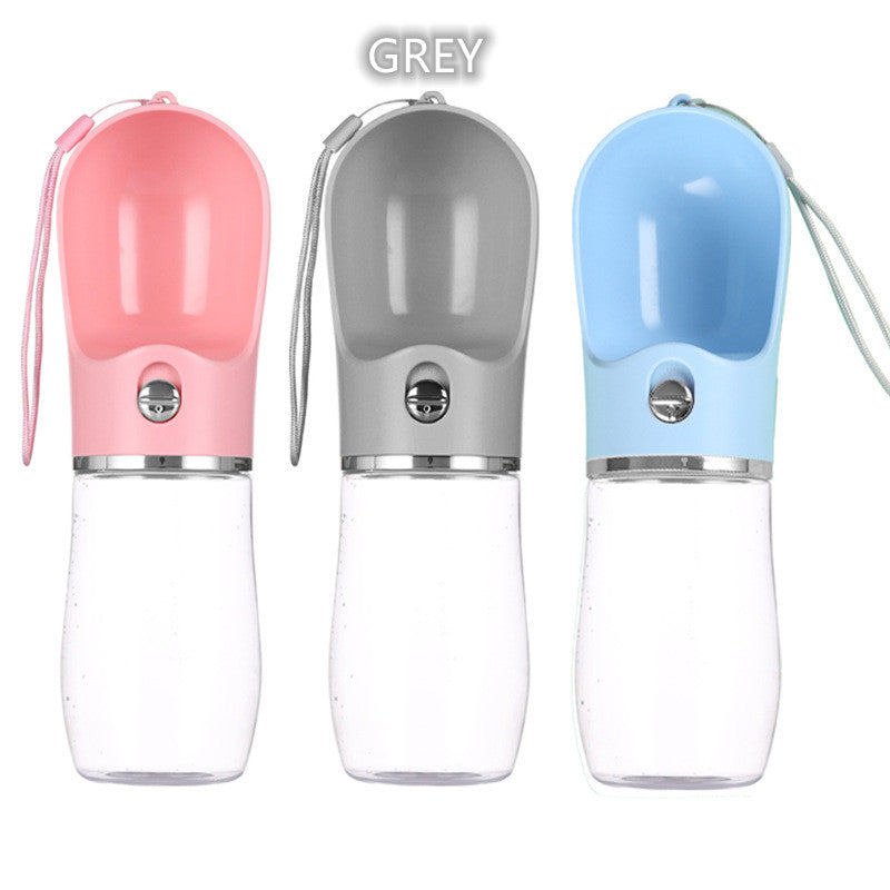 Portable Plastic Pet Water Cup for Outdoor Travel