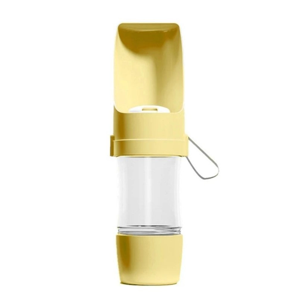 Dog Travel Water Bottle with Foldable Bowl