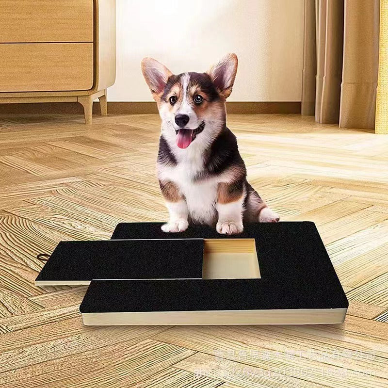 Pet Wooden Dog Nail Scraper Board