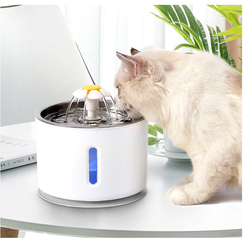 Small Flower Water Dispenser Pet Waterer