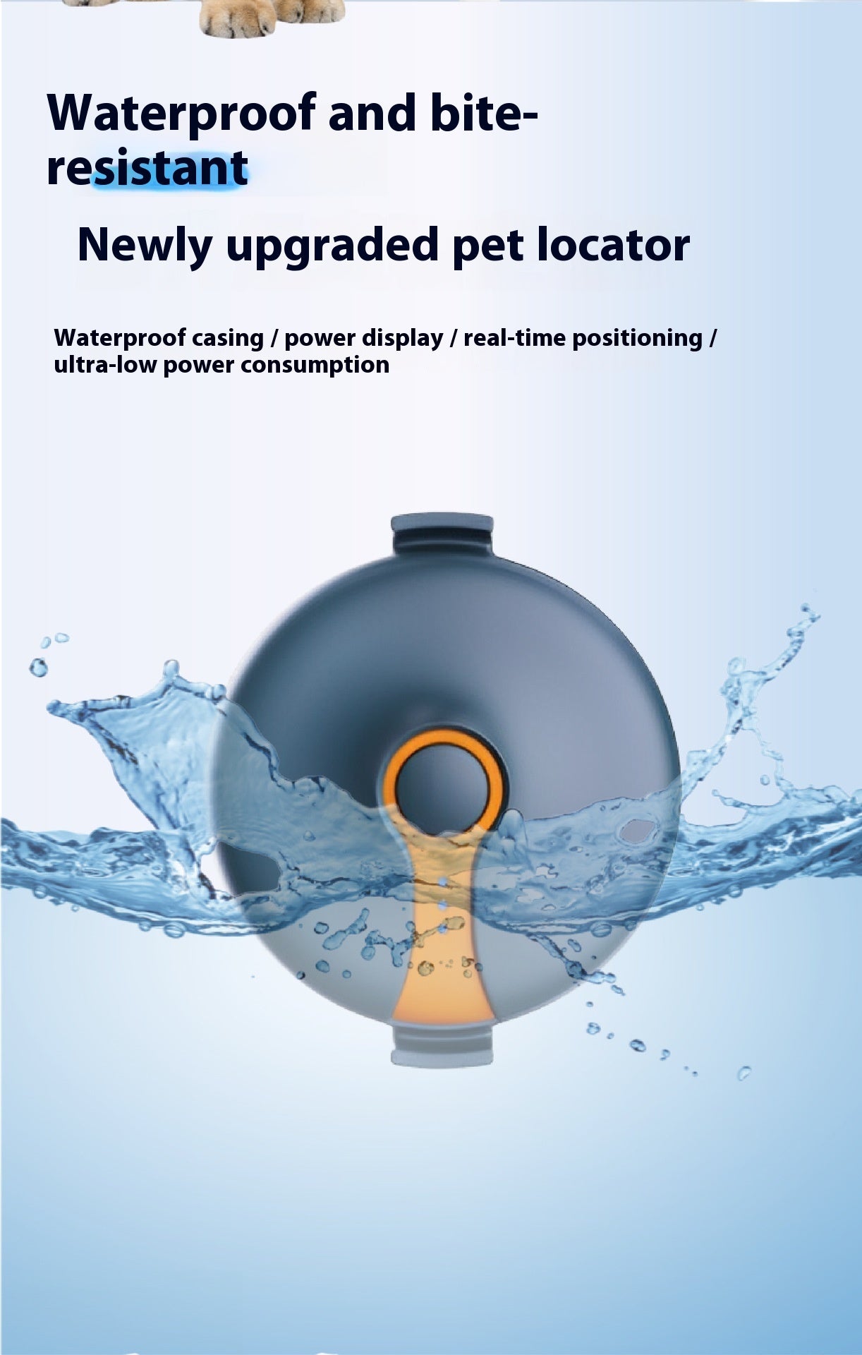 4G GPS Pet Tracker with Beidou Locator