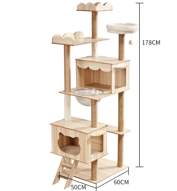 Space Capsule Cat Tree