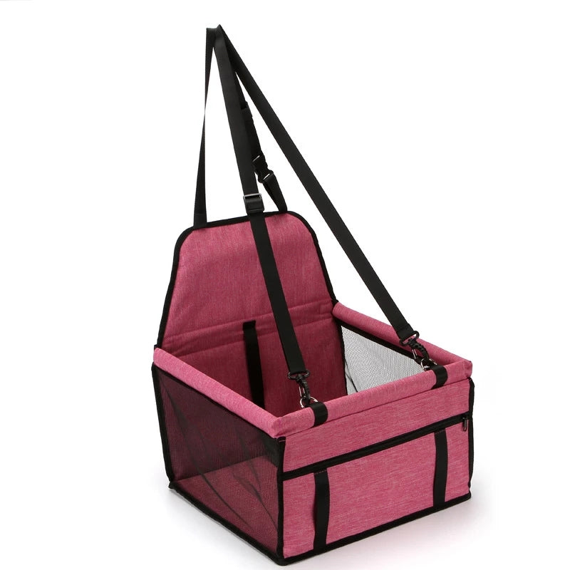 Foldable Pet Safety Seat for Car Travel