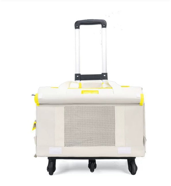 Portable Cat & Dog Travel Bag with Wheels