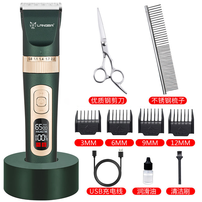 Rechargeable Pet Hair Clipper for Dogs and Cats