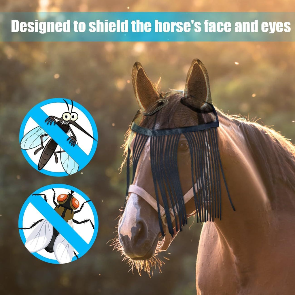Summer Mosquito Protection Horse Mask