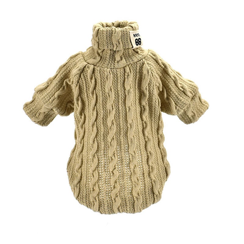 Warm Knitwear Coat for Small to Medium Cats and Dogs