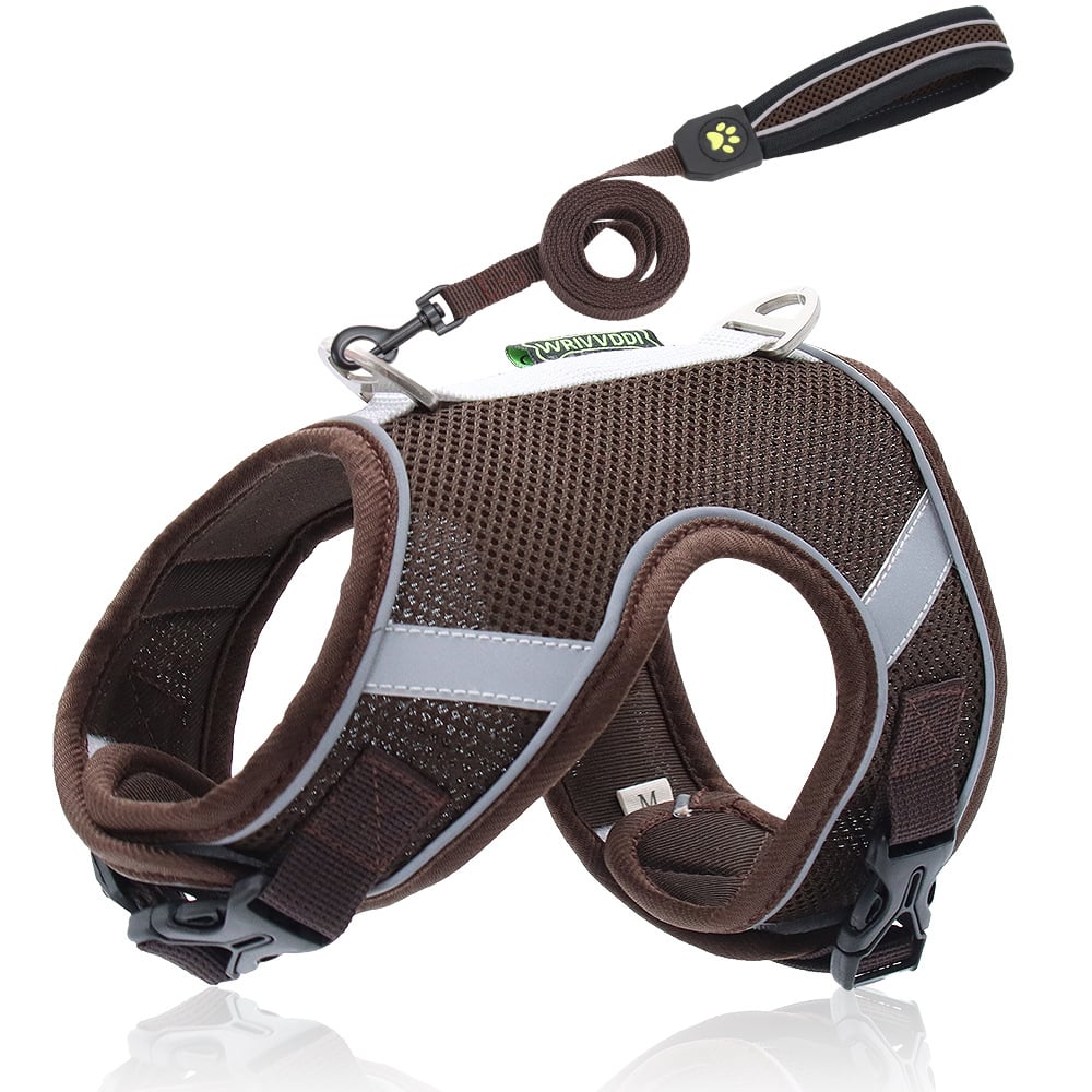 Reflective Mesh Dog Harness with Breathable Strap