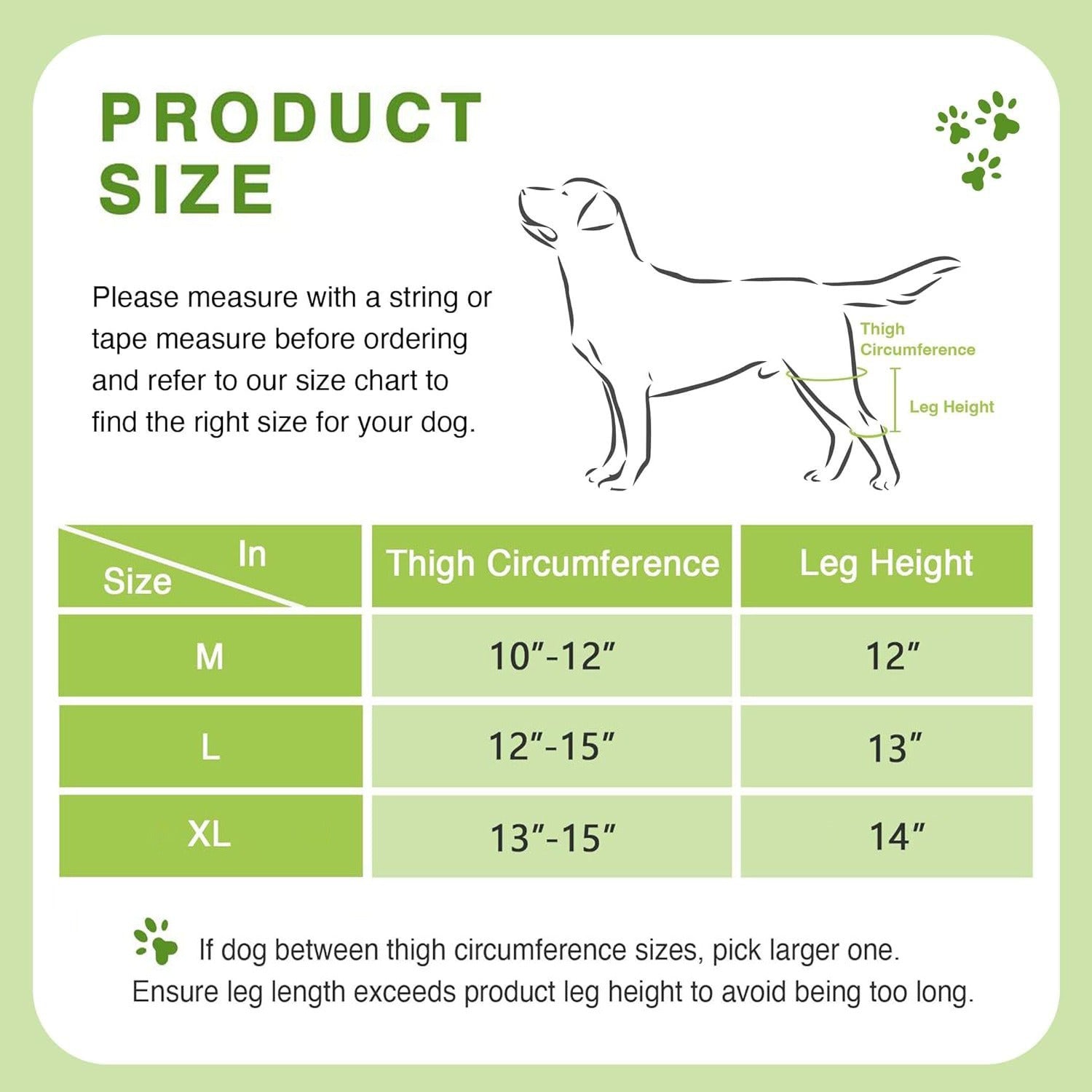 Pet Knee Brace with Joint Support Strap