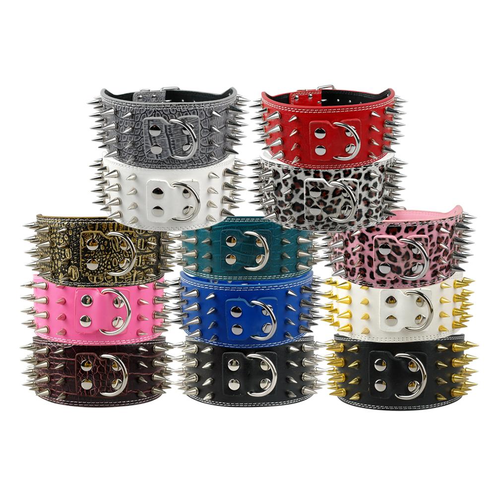 New Sharp Spiked Collar for Large Dogs (Golden Retriever)