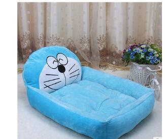 Cute Cartoon Dog Bed for Winter - Teddy & Samoyed