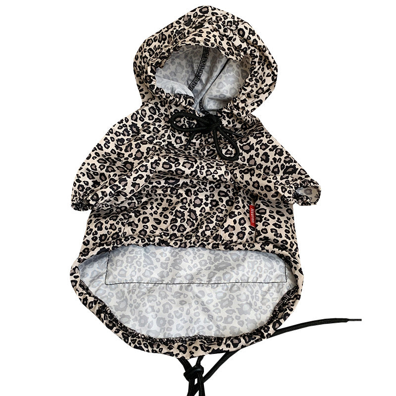 Leopard Print Pet Clothing for Dogs and Cats (Spring/Fall)