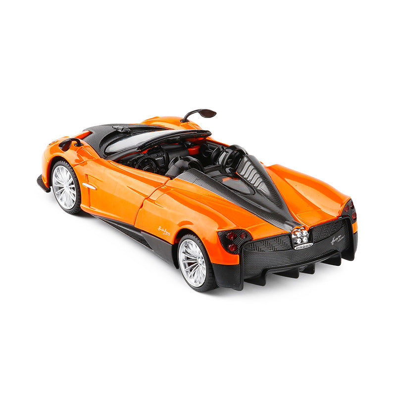 Pagani Zonda Diecast Model Car with Lights and Doors