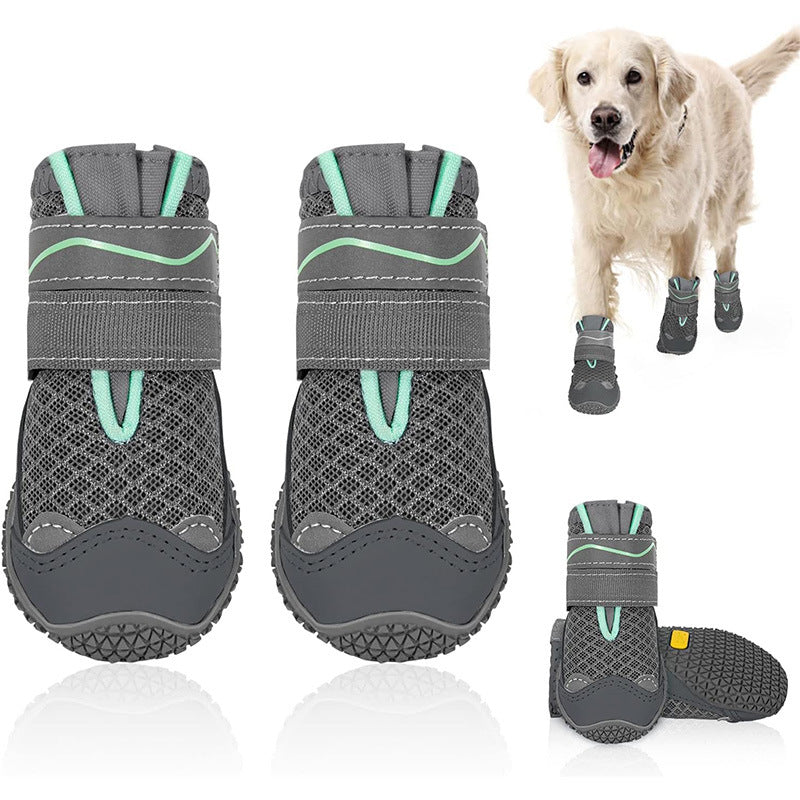 Breathable Dog Shoes for All Seasons - Golden Retriever & German Shepherd