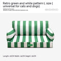 Stripes Pet Sofa Bed
